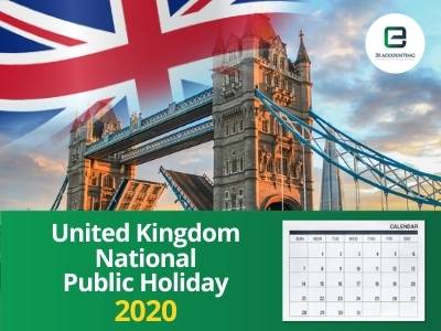 United Kingdom Public Holidays 2020